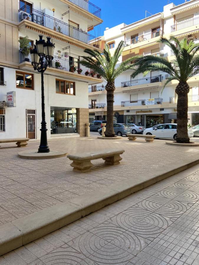 Javea Au Port Vue Mer Devant La Plage Grand Appartement Terrasse Clim Et Wifi Jávea Exterior foto