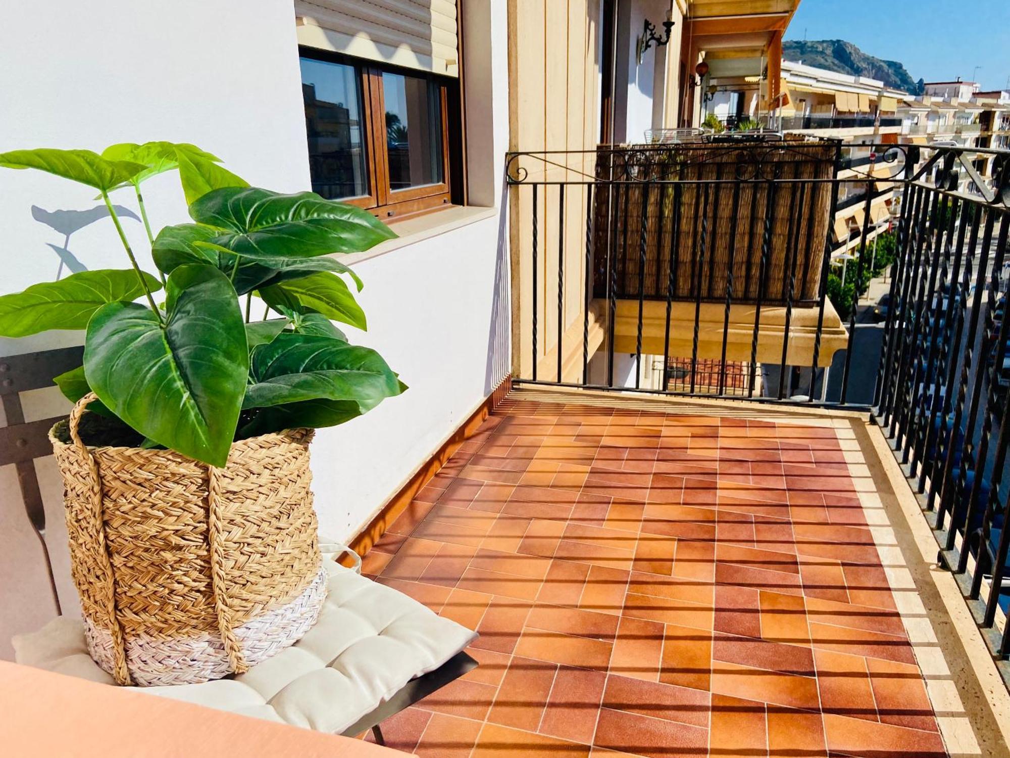 Javea Au Port Vue Mer Devant La Plage Grand Appartement Terrasse Clim Et Wifi Jávea Exterior foto