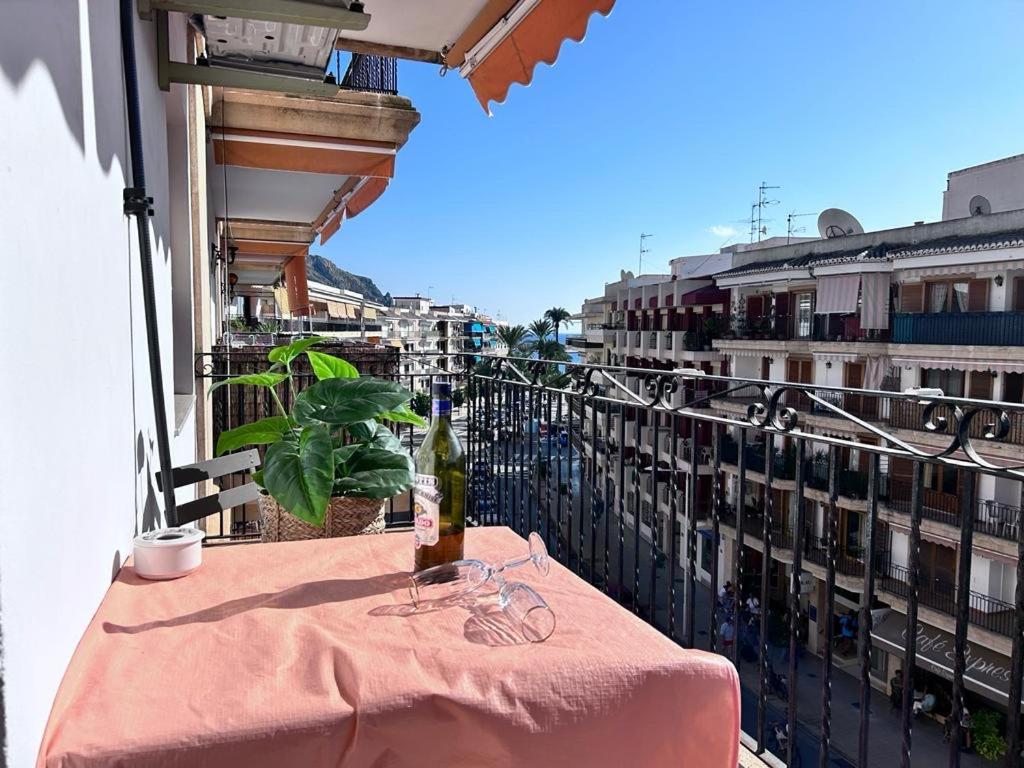 Javea Au Port Vue Mer Devant La Plage Grand Appartement Terrasse Clim Et Wifi Jávea Exterior foto